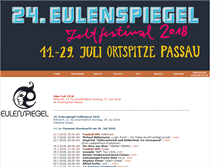 Tablet Screenshot of eulenspiegel-passau.de